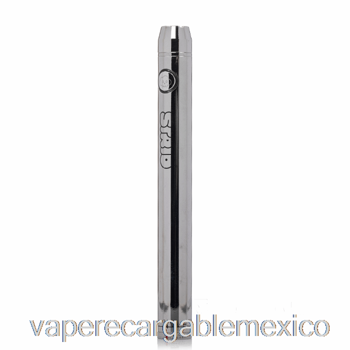 Vape Recargable Strio Bottom Twist 510 Batería Cromo